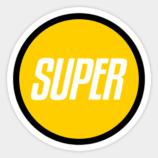 Super Logo Sticker